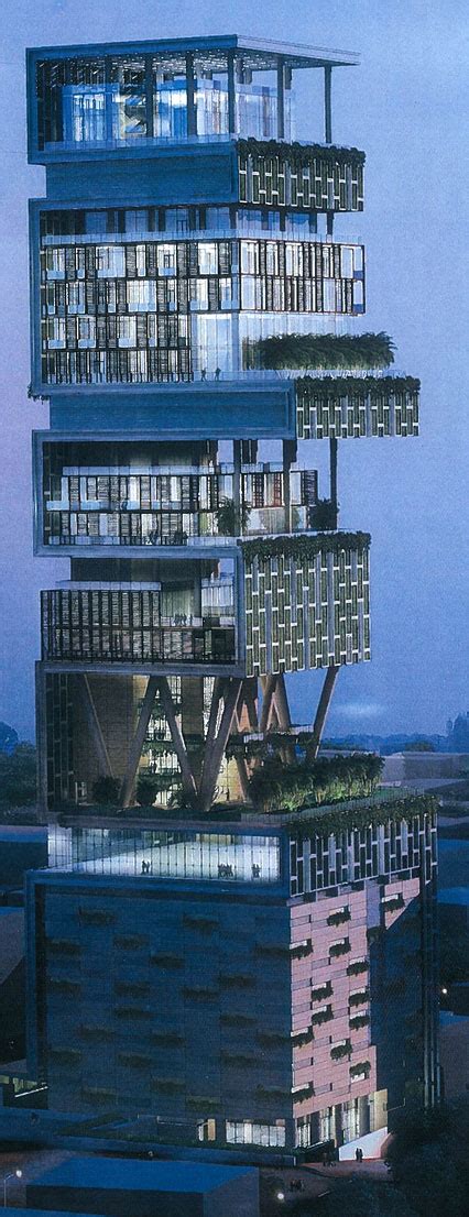 Antilia - One Billion Dollar Home of Mukesh Ambani - Trawel India Mails