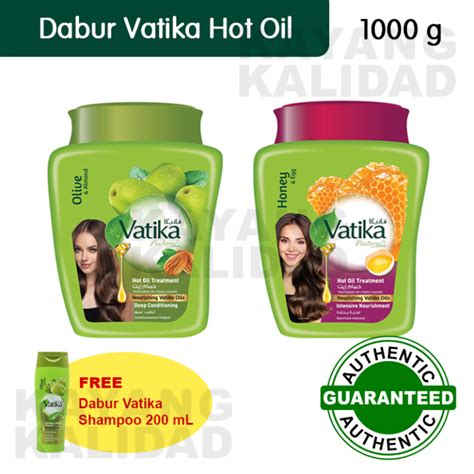 Dabur Vatika Hot Oil Treatment Deep Conditioning 1 Kg Free 200 Ml