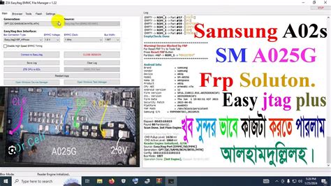 Samsung A02 A02s Frp Bypass Samsung A025g Fix 0 Code Not Working Easy Jtag Plus Frp