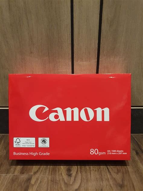 Canon A4 Paper 80gsm Unitbox Hobbies And Toys Stationery And Craft