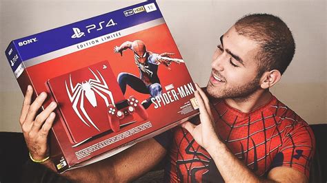 Ps4 Slim Spider Man Édition LimitÉe Unboxing Youtube