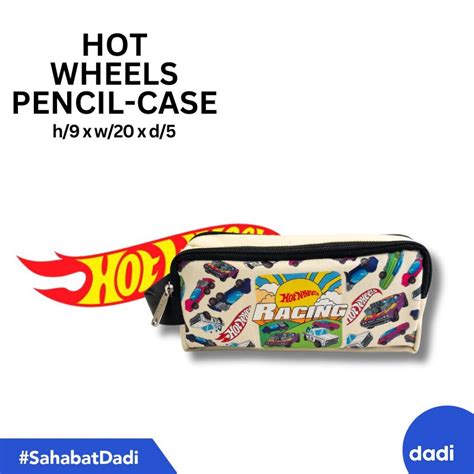 Dadi Hot Wheels Limited Edition Vintage S Pencil Case Pencil Stationery Case Shopee Malaysia