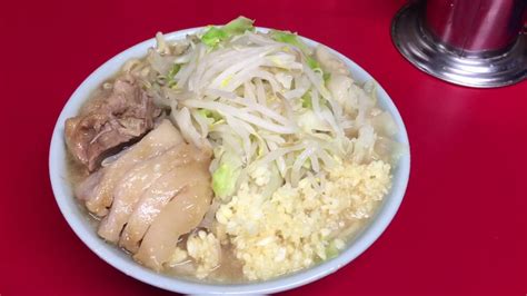 ラーメン二郎 新潟店 ラーメン小ぶた入り ニンニクアブラマシマシ Youtube