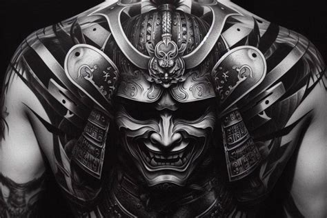 Shinigami Samurai Tattoo: Embracing the Fusion of Spirits - Your Own Tattoo Design: Custom ...