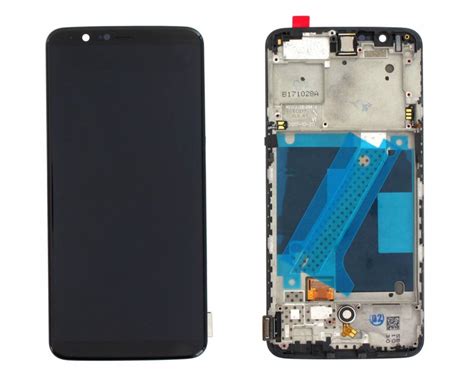 OnePlus 5T A5010 LCD Display Black Incl Frame OP5T 192180 Parts4GSM