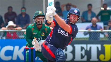 USA vs Bangladesh T20I: How former India U19 cricketer and ex-Kiwi all ...