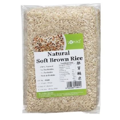 Lohas Natural Soft Brown Rice G Shopee Malaysia