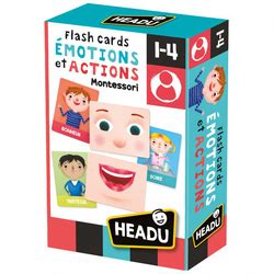 Mes premières Flash Cards Montessori Headu King Jouet Premiers