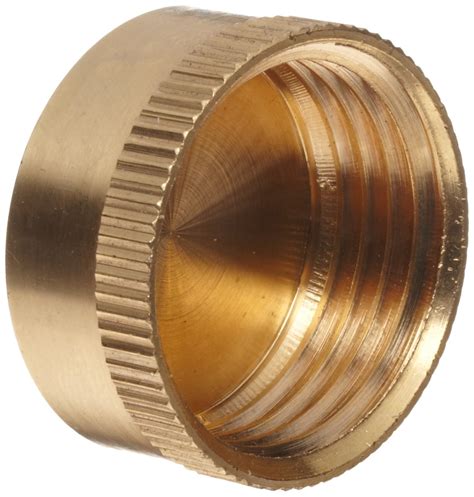 Anderson Metals Brass Garden Hose Fitting Cap 3 4 Female Hose Id