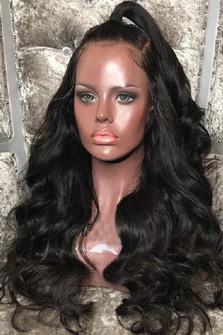 250 Density 22inch 13x6 Lace Front Wig Body Wave Human Hair Wigs