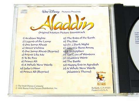 Va Aladdin Original Motion Picture Soundtrack Cdcosmos