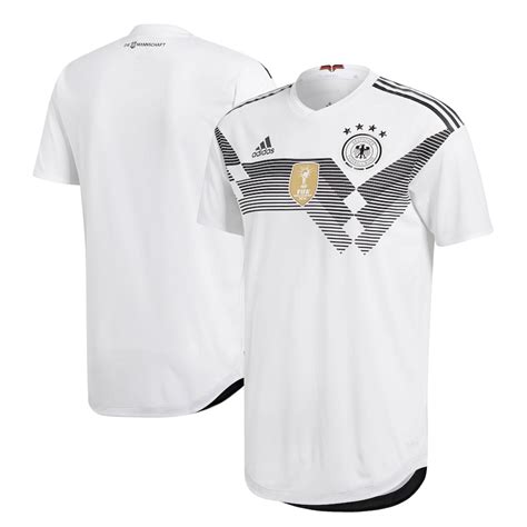 Adidas Germany National Team White 2018 Home Authentic Blank Jersey