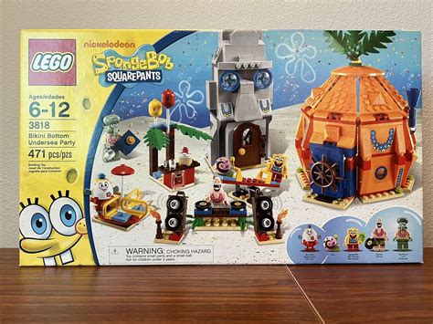 Lego Spongebob Squarepants Bikini Bottom Undersea Party Sealed