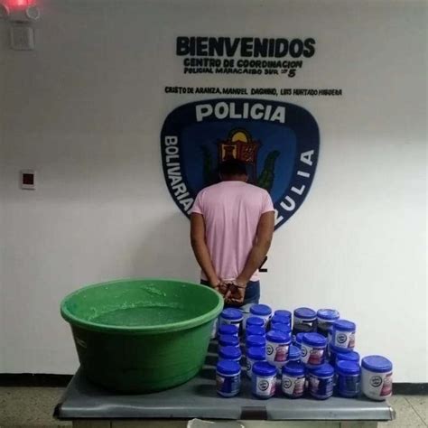 Municipio Maracaibo Arrestado Sujeto Que Fabricaba Gel De Uso