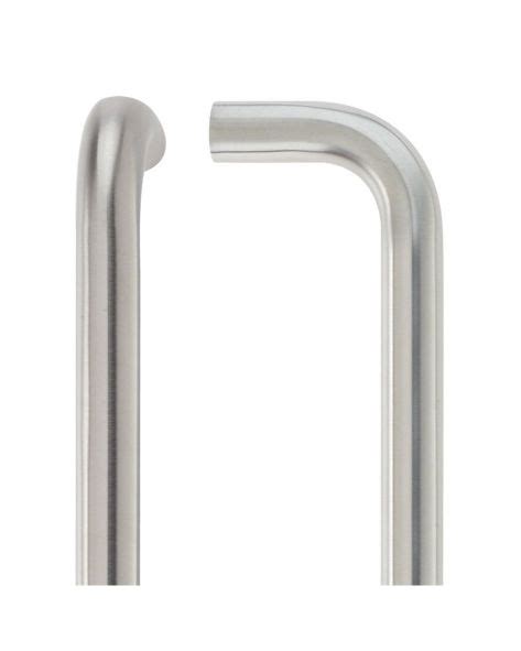 D Pull Handle 425 X 19mm Satin Stainless Steel 201 Grade Welfix