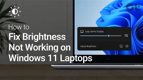 Windows 11 Laptop Brightness Not Working Here S How To Fix It Youtube