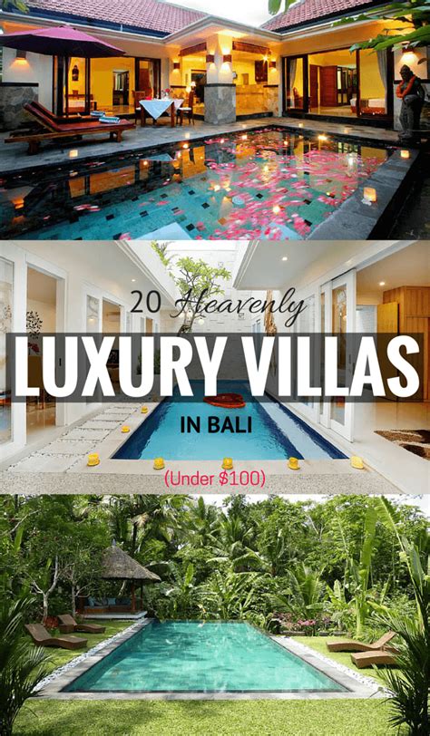 20 Heavenly Luxury Bali Villas For Under $100 Per Night