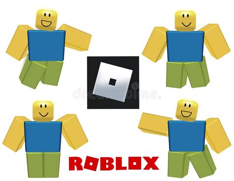 Logo Und Charakter Roblox Redaktionelles Stockfotografie Illustration