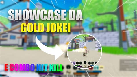 Showcase Gold Jokei Combo Hit Kill Shindo Life Youtube