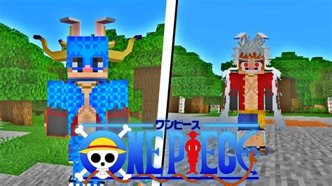 MELHOR ADDON MOD DE ONE PIECE PARA MINECRAFT PE YouTube