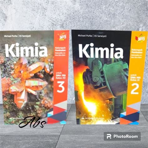 Jual Buku Paket Kimia Sma Erlangga Michael Purba Shopee Indonesia