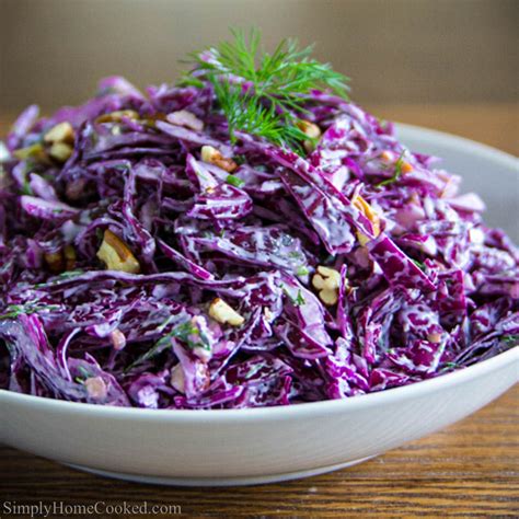 Purple Cabbage Salad