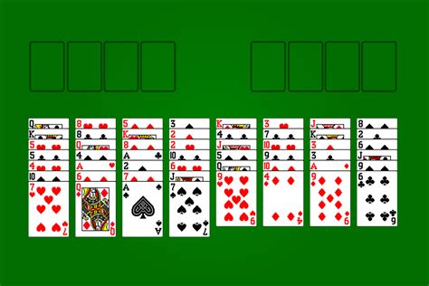 FreeCell Solitaire Comment jouer et règles Jeux de cartes