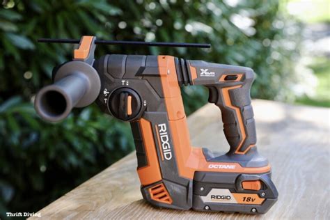 The 18-Volt OCTANE RIDGID Rotary Hammer Drill - Thrift Diving Blog