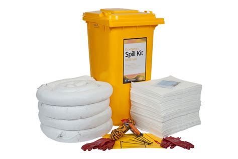 240 Litre Marine Spill Kit With Large Marine Absorbent Booms Spill Locker