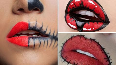 5 Ideas Para Pintar Los Labios En Halloween Y No Sean Solo Negros Ser Zen