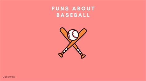 Funny Baseball Puns That Will Make You Laugh Jokewise