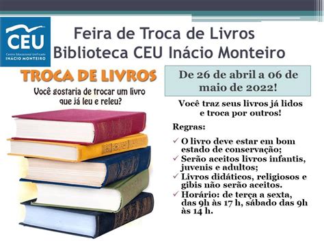 Feira De Troca De Livros CEU