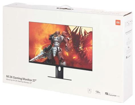 Обзор монитора Xiaomi Mi 2K Gaming Monitor 27" (XMMNT27HQ)