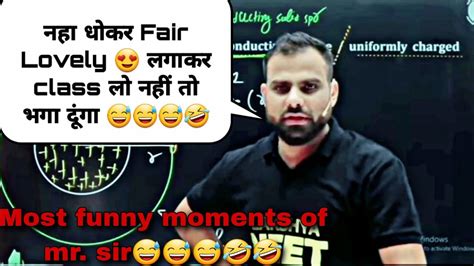 Mr Sir Most Funniest 🤣 😂 Moment Lakshya Batch Clips Mr Sir Funny