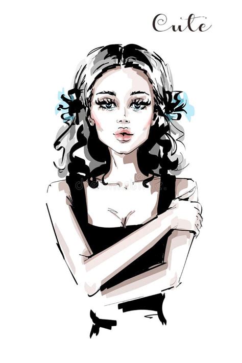 Belle Blonde De Dessin Fille Stock Illustrations Vecteurs Clipart Stock Illustrations