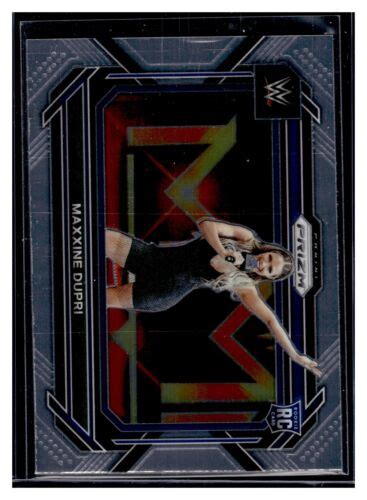 Panini Prizm Wwe Maxxine Dupri Blue Wave Rookie Ubuy India