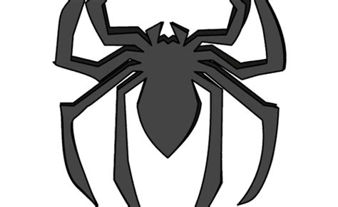 How To Draw Spider Man Logo Spider Drawing For Beginners In 2020 ...