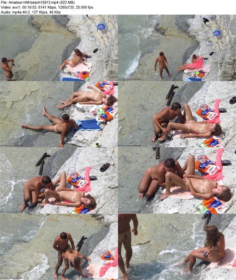 Beach Secretly Shoot Video On Private And Nude Beaches