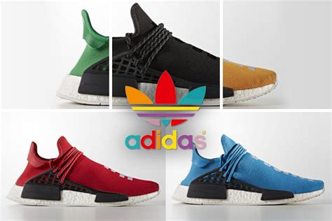 Pharrell Williams adidas NMD Human Race Colorways - SBD