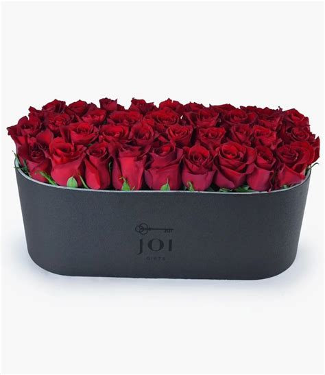 Leather Box Of Red Roses In Riyadh Joi Ts