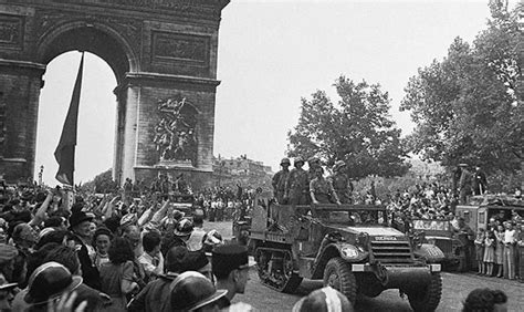 El 25 de agosto de 1944 los ejércitos aliados liberaron París durante