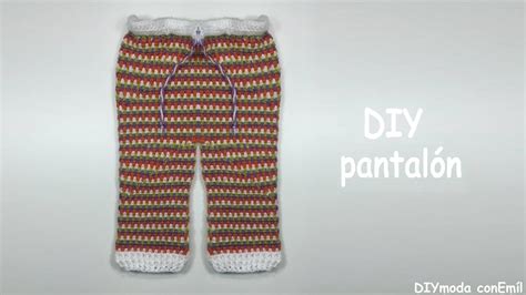 Pantalón De Bebé Tejido A Crochet O Ganchillo Para Bebé Youtube