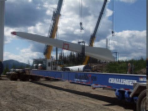 Wind Turbine Blade Trailers | ThruWay Specialized Trailers