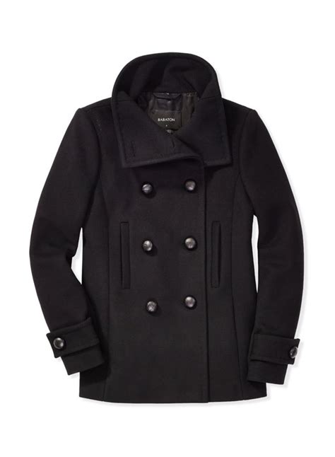 BABATON HOWELL WOOL COAT A Classic Peacoat With Bespoke Finishing