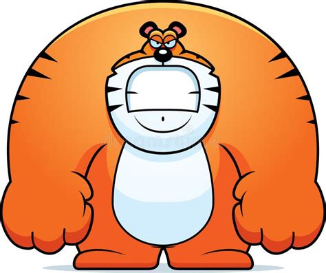 Angry Cartoon Tiger stock vector. Illustration of cartoon - 47475017