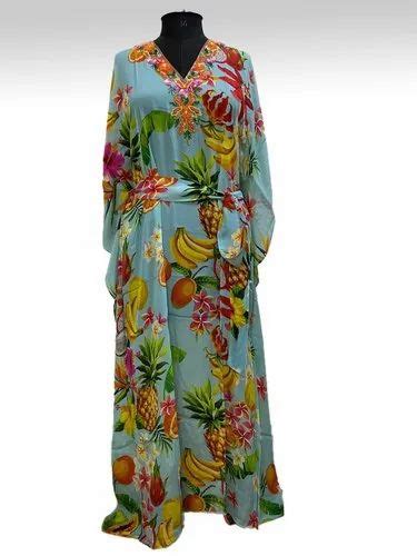 Kaftan Hand Embroidered Caftans Beach Cover Ups Kimono Summer Maxi