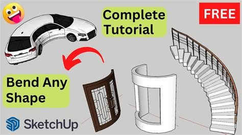 Shape Bender Extension Sketchup Best Free Plugin In Sketchup Full