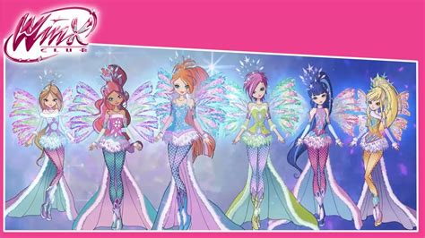 Winx Club Season 8 ALL SIRENIX SPELLS English CRYSTAL SIRENIX