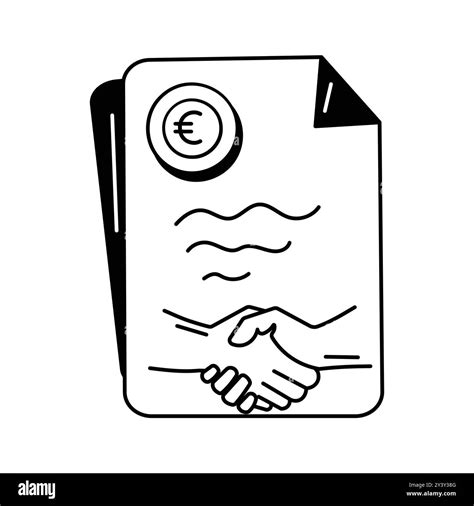 Business partnership, collaborative agreement, loan agreement icon