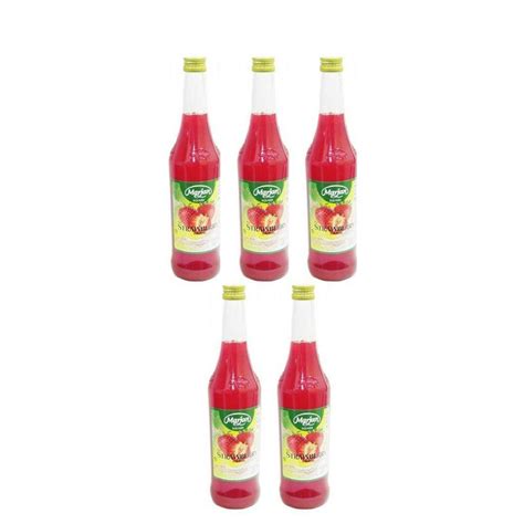 Jual Marjan Boudoin Squash Syrup Strawberry 5 X 450 ML Shopee Indonesia